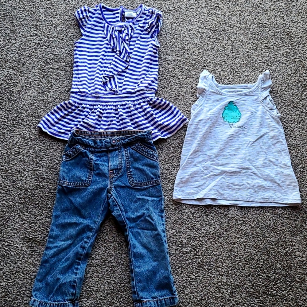 2t shirts and jeans